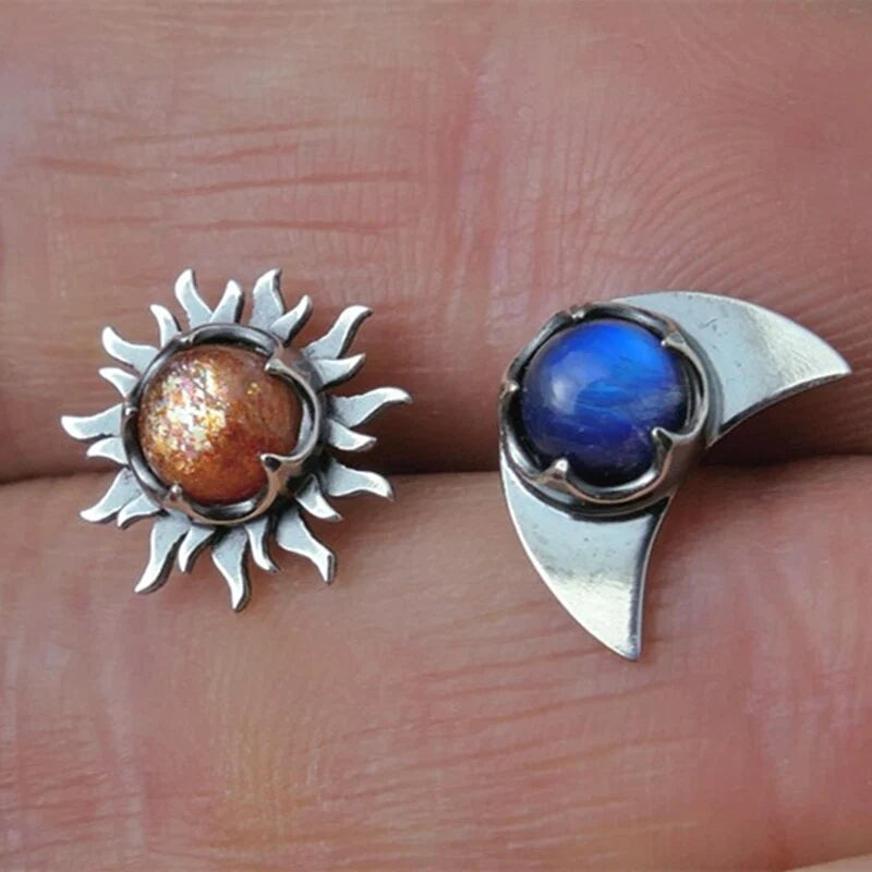 Orecchini 'Sole e Luna'