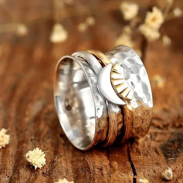 Anello Girocollo Sole e Luna