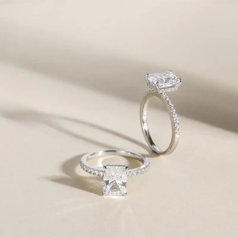 Anello Solitario Radiant Lumina