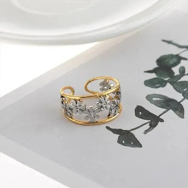 Anello Daisy vuota irregolare