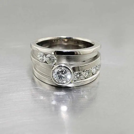 Anello a strati di vetro