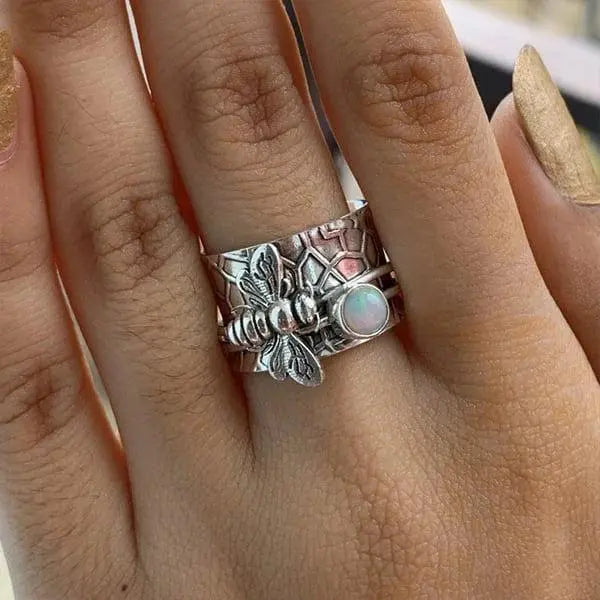 ANELLO ROTANTE DI MEDITAZIONE IN GIADA
