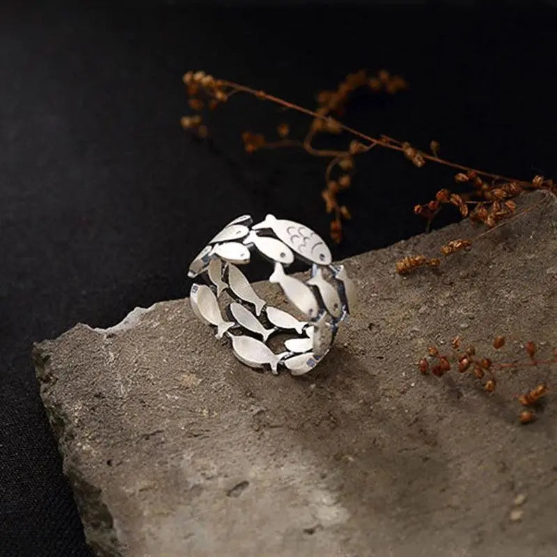 Anello Silver Fish