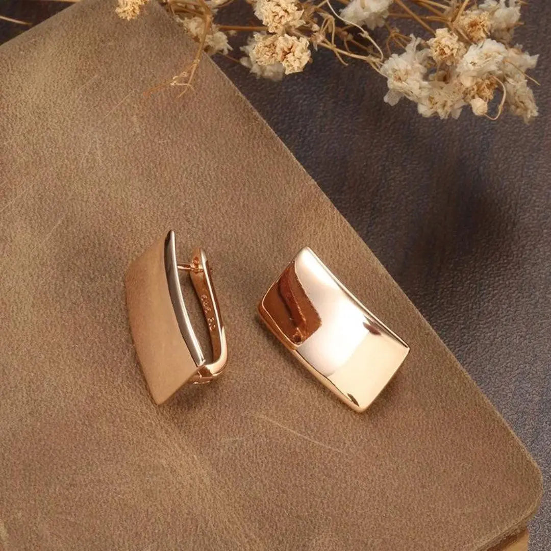 Orecchini in oro rosa