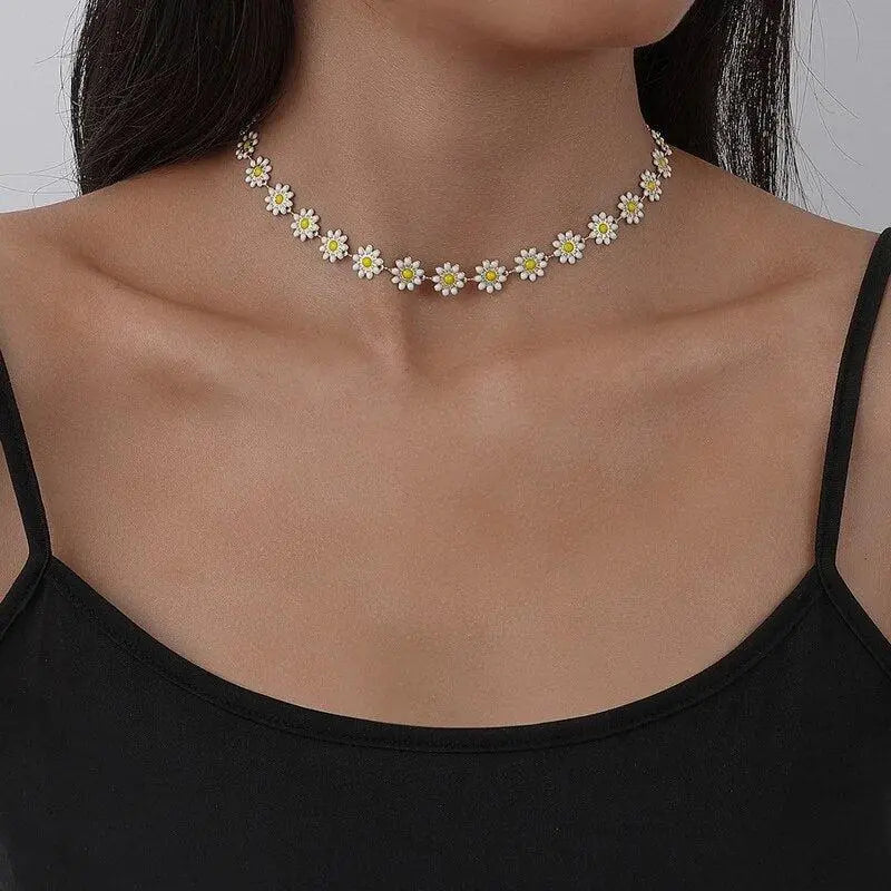 Collana con Margherita in Oro