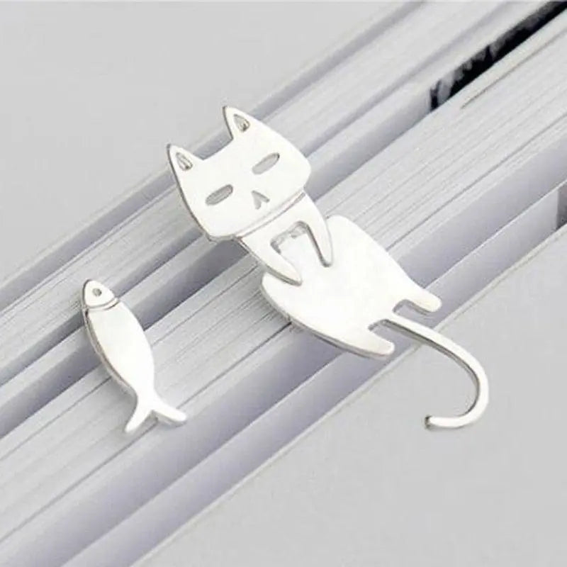 Orecchino a Gatto Arrampicatore in Argento