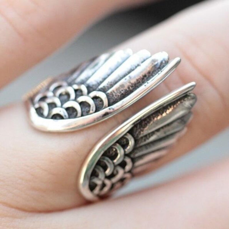 Anello Angelo Regolabile in Argento 925