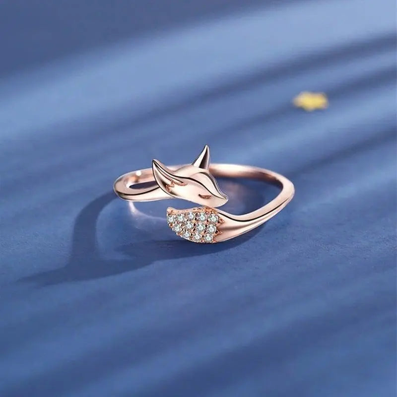 Anello Rosa Argento Silver Fox