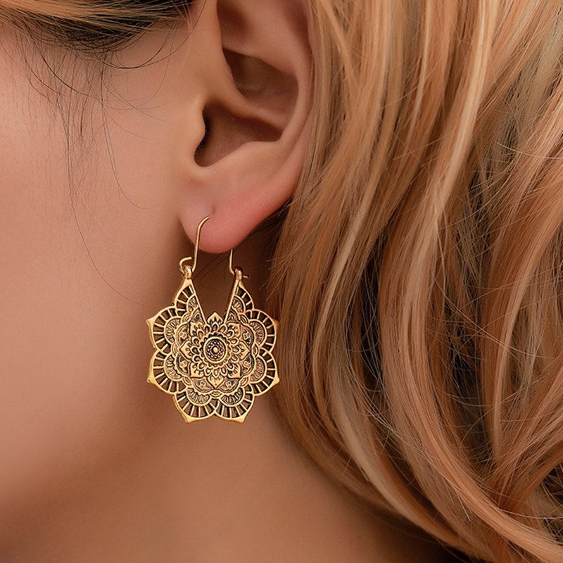 Orecchini Mandala di Lotus