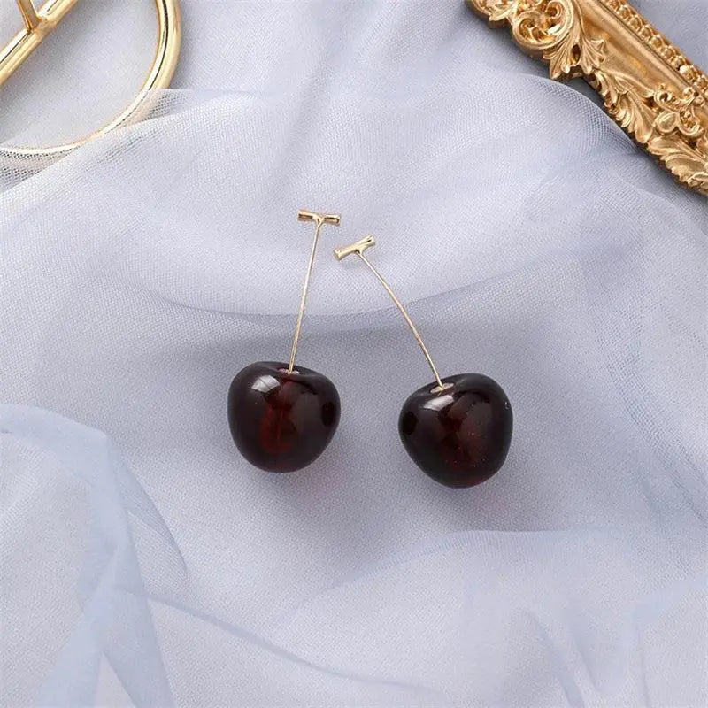 Orecchini di Lusso Red Cherry