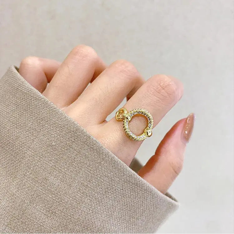 Anello Brillante in Oro