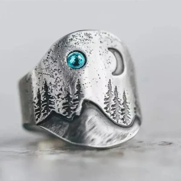 Anello Luna Blu della Foresta