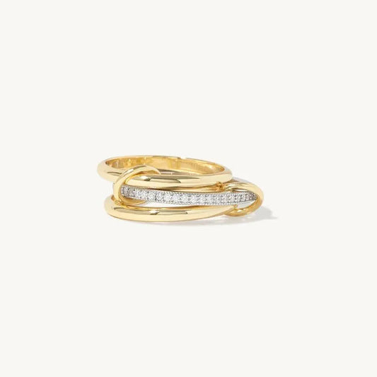 Anello rotante Golden Serenity