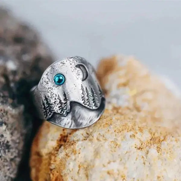 Anello Luna Blu della Foresta