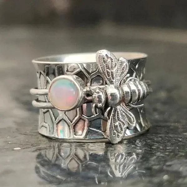 ANELLO ROTANTE DI MEDITAZIONE IN GIADA