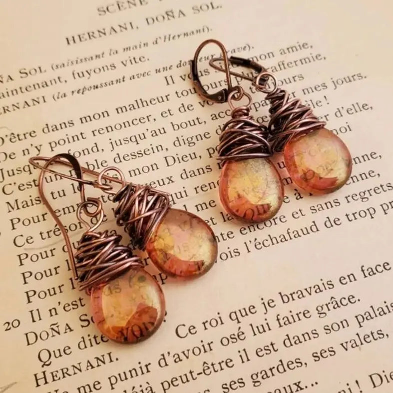 Orecchini con cristallo cosmico