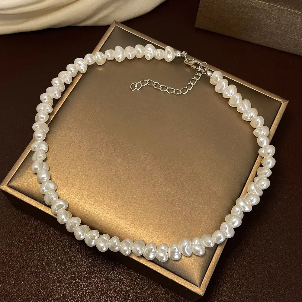 Collana elegante di perle
