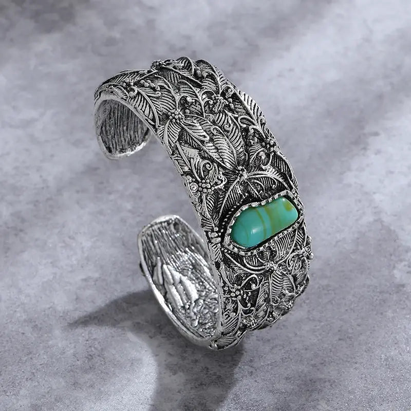 Bracciale Vintage con Pietra Turchese