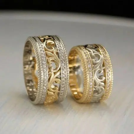 Anello Vintage d'Oro per Coppia