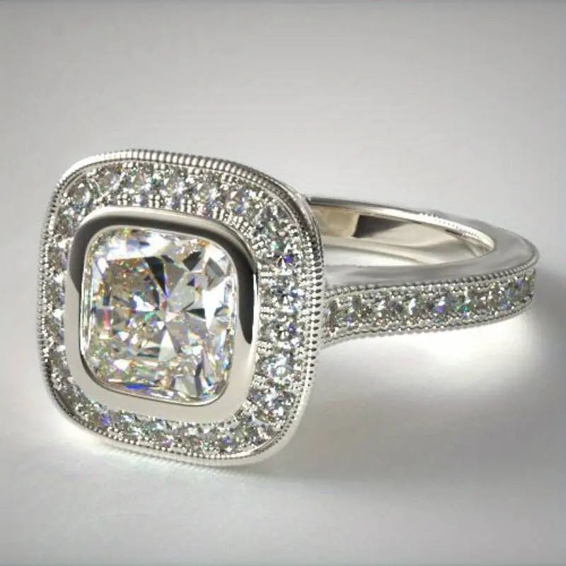 Anello in Cristallo Vintage
