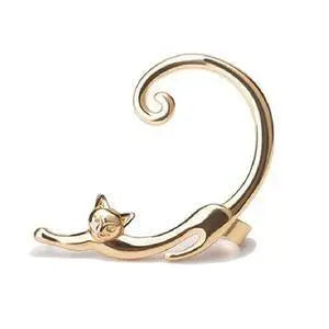 Orecchino di lusso silver per gatti