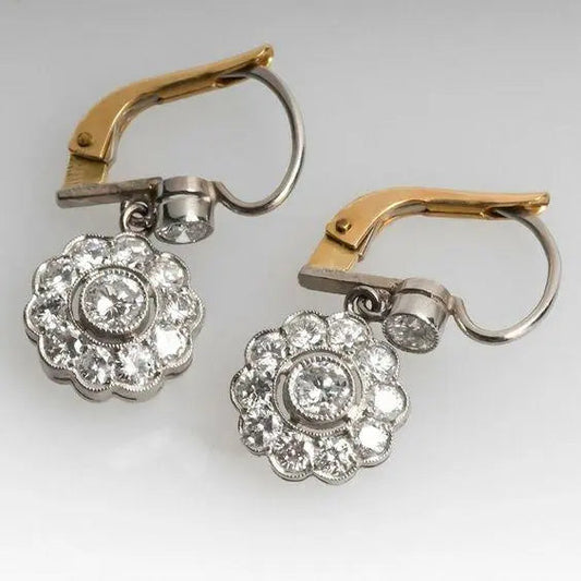 Orecchini in Cristallo Vintage