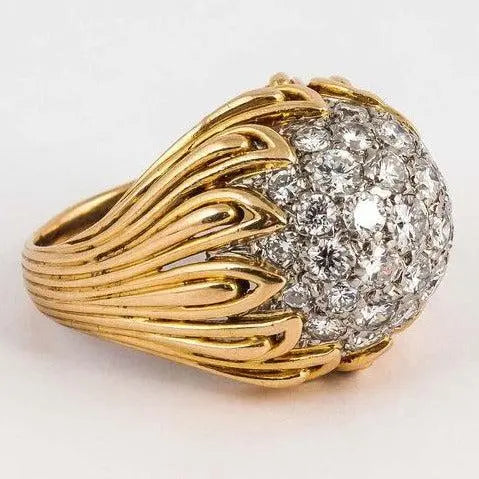 Anello Vintage Dorato