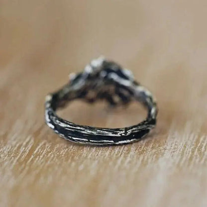 Anello in Pietra Lunare Celestiale