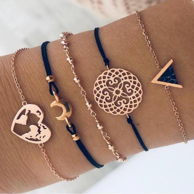 Confezione di bracciali di alta qualità senza tempo