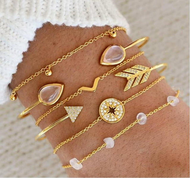 Confezione di bracciali di alta qualità senza tempo