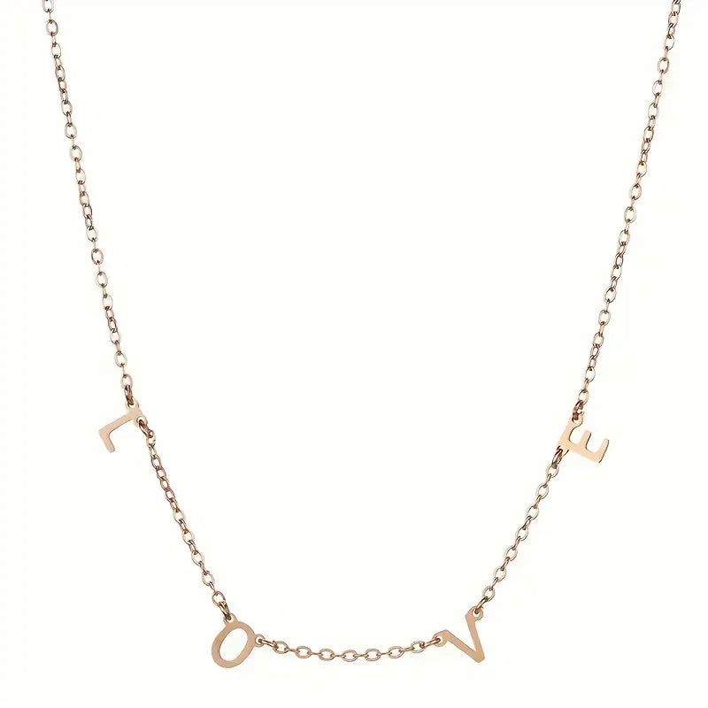Collana con Iniziale Personalizzata Dorata