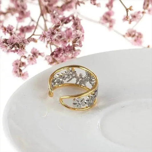 Anello Daisy vuota irregolare