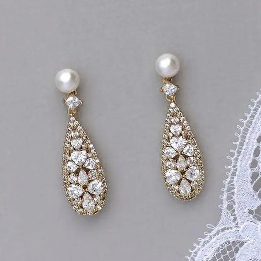 Orecchini Vintage Bright & Pearl