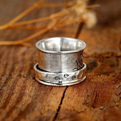 Anello meditatore "Albero della Vita" con rotella