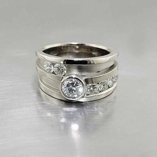 Anello a strati di vetro