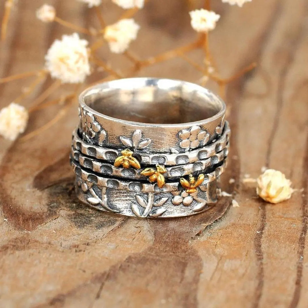 Anello Piccolo Favo di Ape