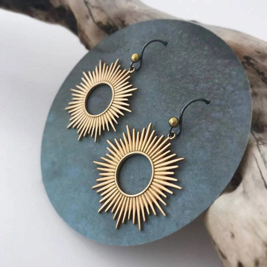 Orecchini Boho Solare in Argento