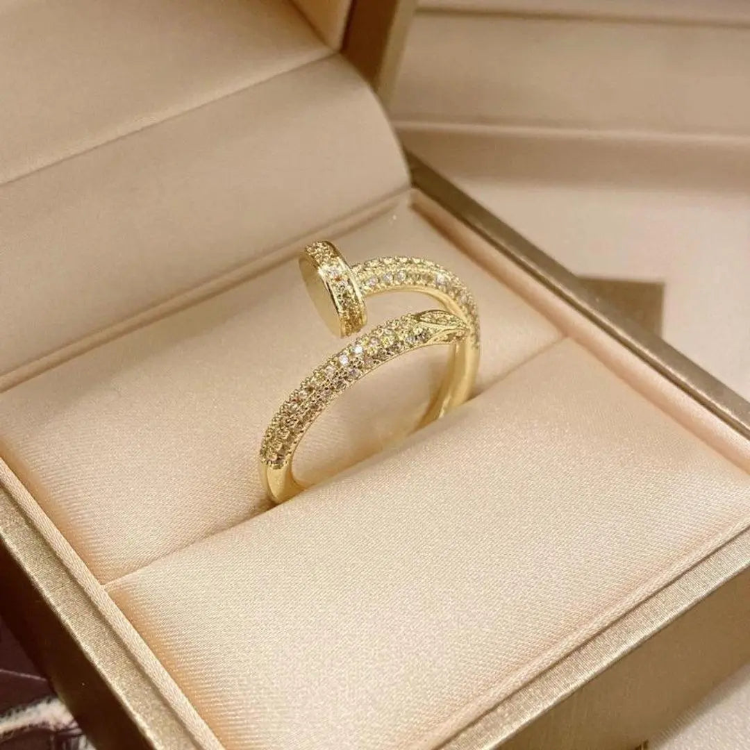 Anello Regolabile di Lusso in Oro Massiccio