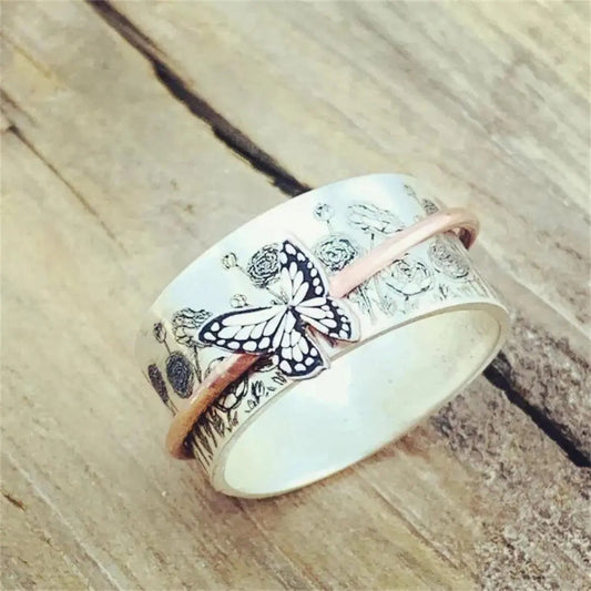 Anello Vintage Farfalla