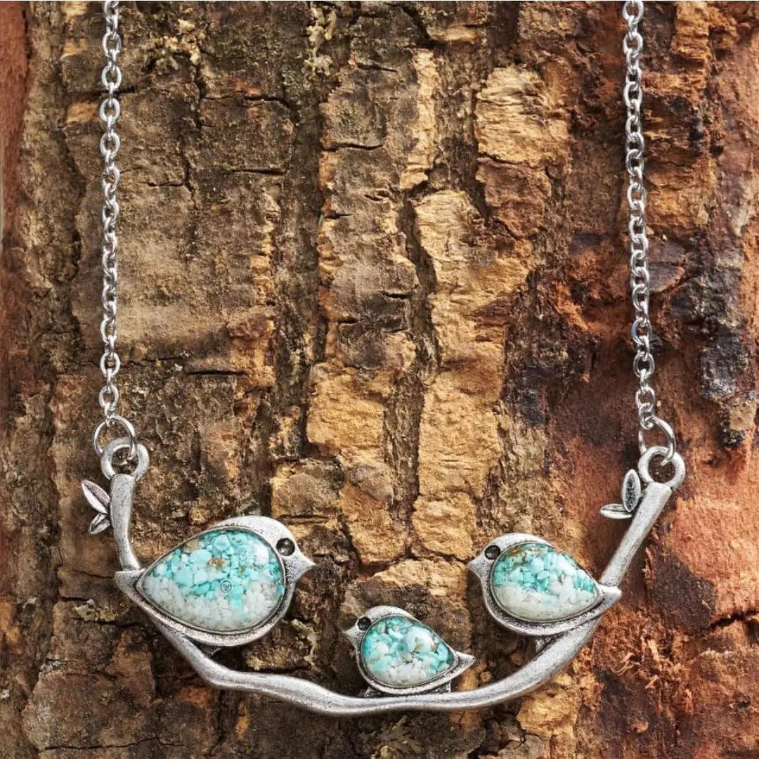 Collana Vintage Vogel in Argento