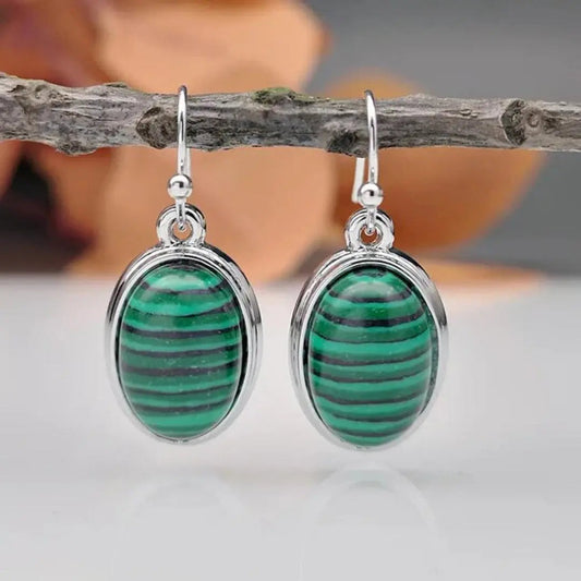 Orecchini Vintage Verde Chrysalis