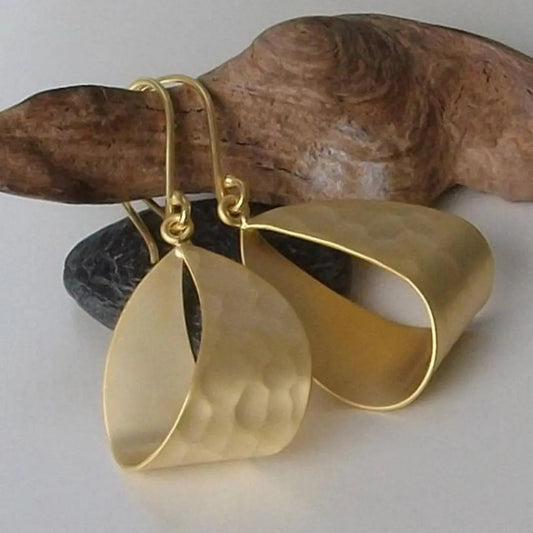 Orecchini vintage placcati oro
