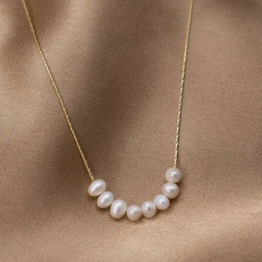 Collana con Perle d'Oro