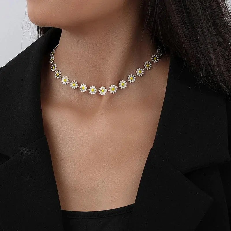 Collana con Margherita in Oro