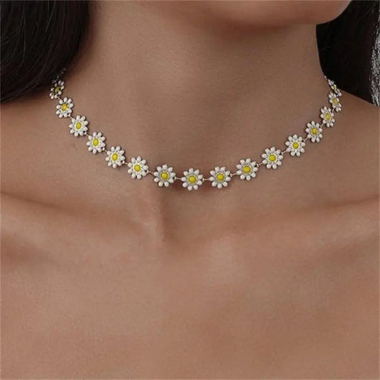 Collana con Margherita in Oro