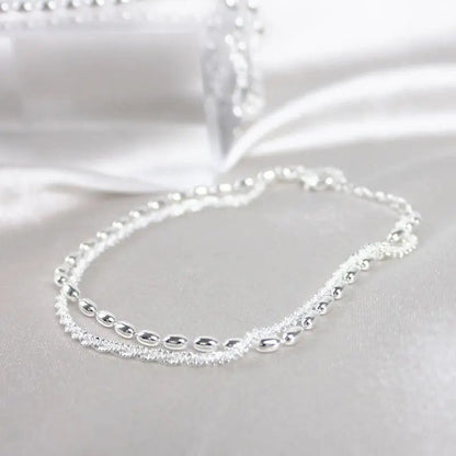 Bracciale in zirconia d'argento