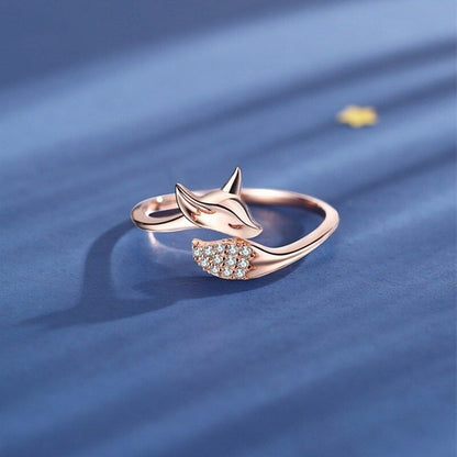 Anello Rosa Argento Silver Fox