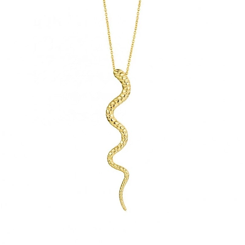 Pendente Serpente Amazzonico in Argento Sterling 925