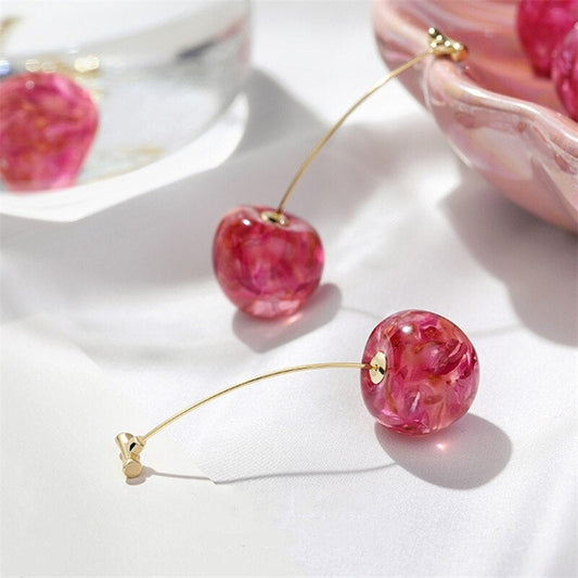 Orecchini "Pink Cherry