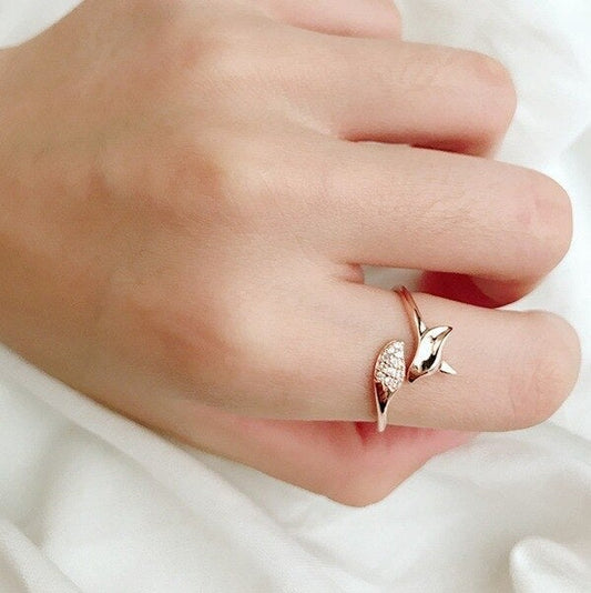 Anello Rosa Argento Silver Fox